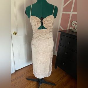 NWT Forever 21 Giraffe print midi dress